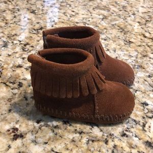 Baby Fringe Moccasins